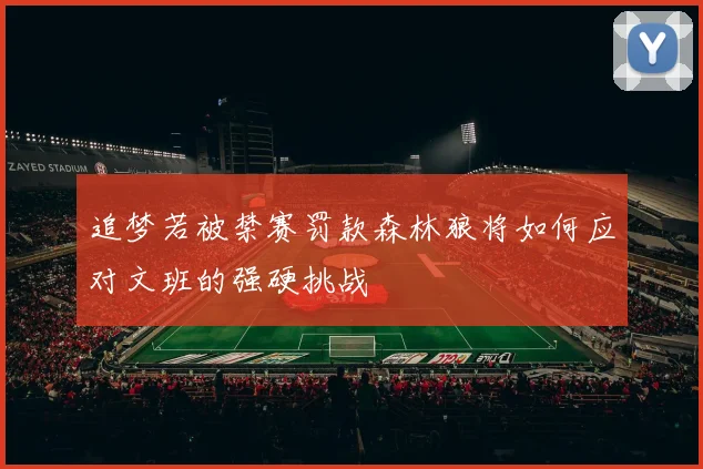 追梦若被禁赛罚款森林狼将如何应对文班的强硬挑战